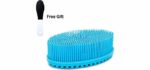 Agirlvct Silicone - Back Scrubber for Shower