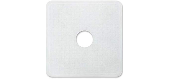 Templeton  Home Non-Slip - Shower Mat with Drainage Hole