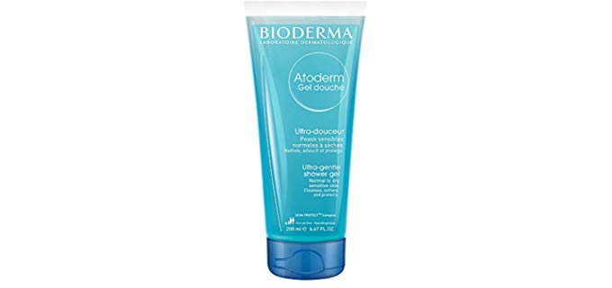 Bioderma Atoderm - Shower Gel Wash for Atopic, Sensitive Dry Skin for Men and Women