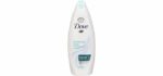 Dove Sensitive - Shower Cream Gel Wash for Sensitive Dry Skin for Men and Women