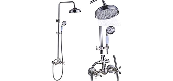 Best Shower Faucet Brands Reviews & Rating (March - 2020) - Shower Inspire