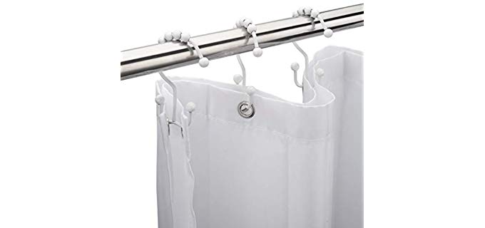 Best Shower Curtain Hooks and Rings (September - 2020) - Shower Inspire