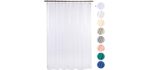 AmazerBath Plastic - Shower Curtain Liner