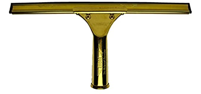 Ettore Brass - Best Shower Squeegee for Tile