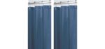 mDesign Magnetic - Shower Curtain Liner