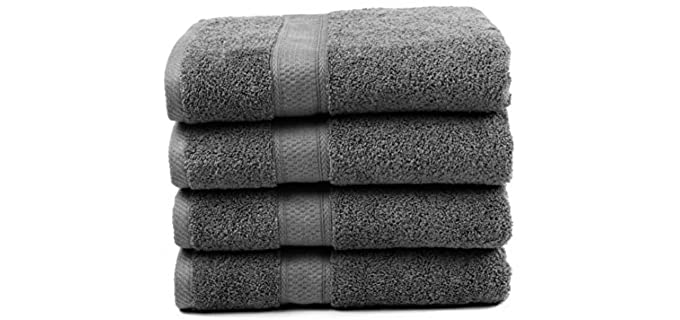 Ariv Bamboo Cotton - Ultra-Absorbent Antibacterial Bath Towels