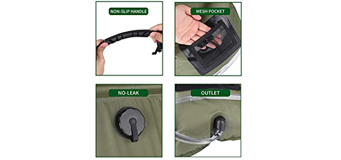 Solar Shower Bags (for Camping) - Shower Inspire