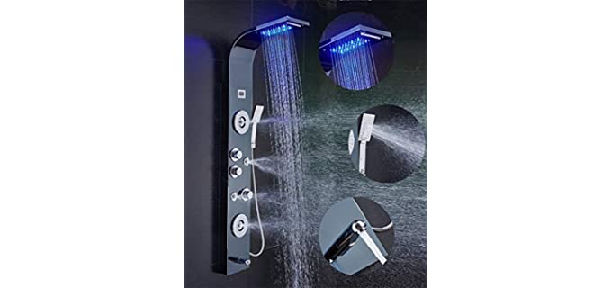 ELLO&ALLO Faucet - Rain Shower Panel System