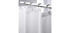 Amazerbath Waffle - Heavy Small shower curtain