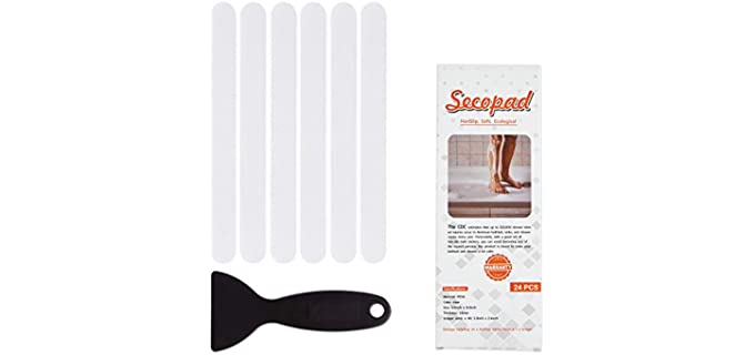 Secopad Adhesive - Non Skid Strips for Shower Floor