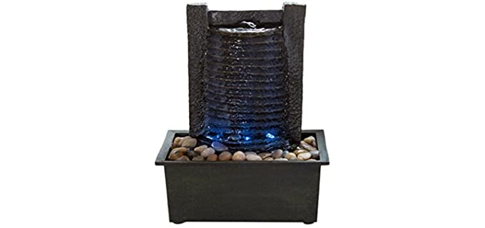 Pure Garden Stone Wall - Indoor Meditation Water Fountain