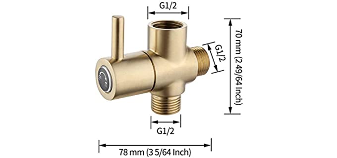 Best Shower Head Diverter Valve (August - 2021) - Shower Inspire