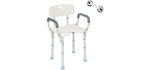OasisSpace Cut-Out - Lifting Shower Chair