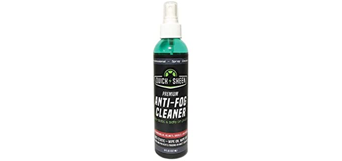 Quick Sheen Non- Toxic - Anti Fog Softening Mirror Spray