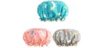 AIPAO Adjustable - Double Layered Shower Cap