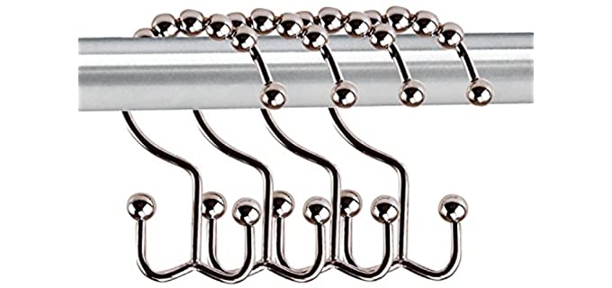 Best Shower Curtain Hooks and Rings (May - 2022) - Shower Inspire