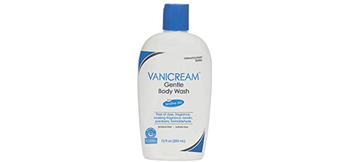 Vanicream Gluten-Free - Shower Gel Wash for Sensitive Dry Skin For Men and Women