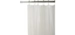 Zenna Geometric - Frosty Shower Curtain Liner