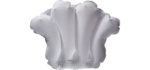 Aquasentials Inflatable - Terry Cloth Best Bath Pillow