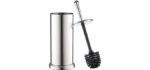 Home-it Alloy Steel - Toilet Brush With Lid