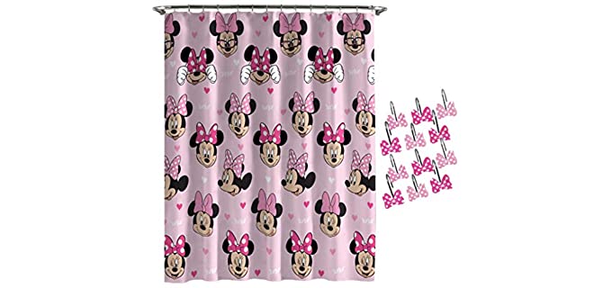 Jay Franco Minnie Mouse - Princess Shower Curtain