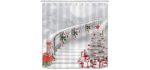 LB Christmas - Decorative Shower Curtain