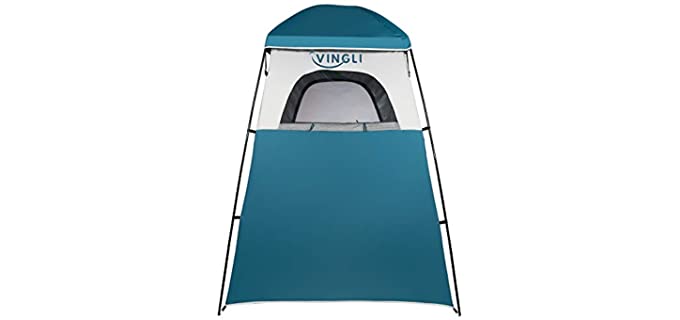Shower Tent in Blue