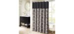 Madison Park Aubrey - Microfiber Printed Shower Curtain