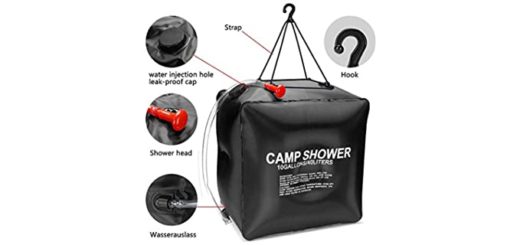 Solar Shower Bag Camping Features