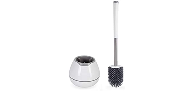 Boomjoy Silicone - Toilet Brush and Holder