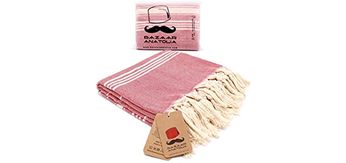 Bazaar Anatolia Stripe - Turkish Bath Towels