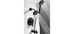 Esnbia Tub and Shower Kit - Black Handheld Shower System