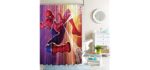 PntBab Spiderman - Cartoon Marvel Shower Curtain