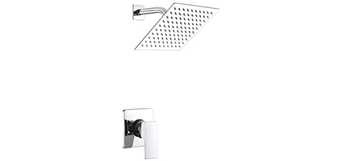 POP SANITARYWARE Screw-On - Square Shower Faucet