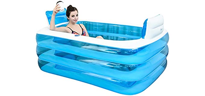 PPBathtub Home SPA - Inflatable Bathtub for Shower