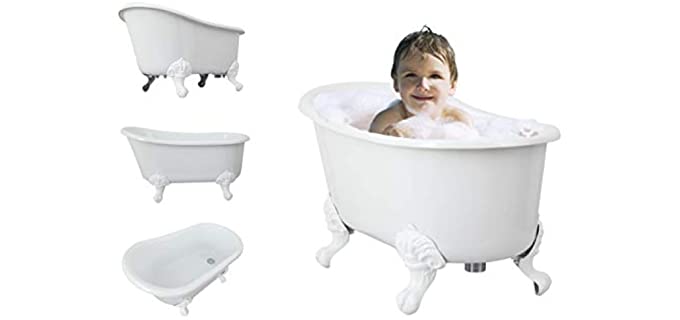 Wayime Acrylic - Vintage Baby Bath Tub