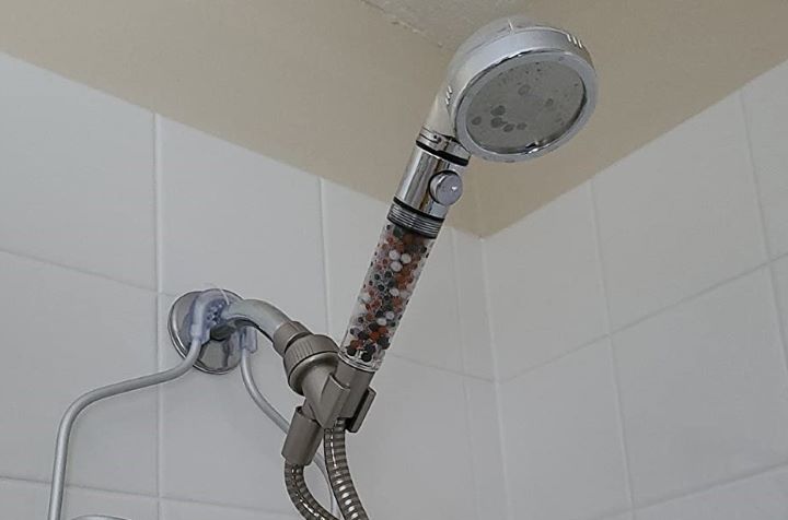 Using the multi-functional Ionic shower head from StoneStream
