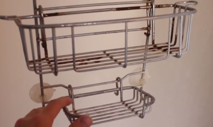 Validating how easy to install the shower caddy