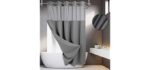 River Dream Hotel - Waffle Weave Shower Curtain