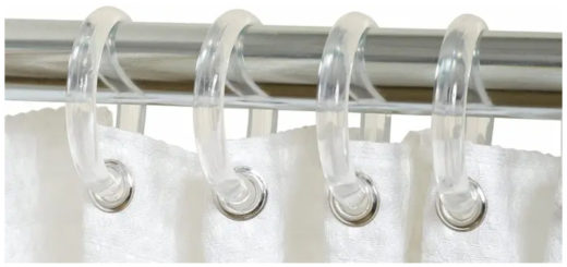 Shower Curtain Hooks and Rings
