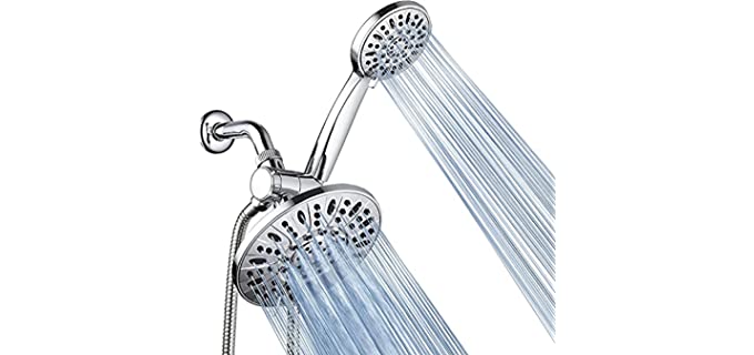 AquaDance Premium - High Pressure Dual Shower Head for Couples