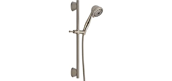 Delta Faucet Stainless Steel - Handheld Showerhead with Slide Bar