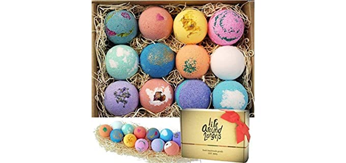 LifeAround2Angels Bubble - Spa Best Bath Bombs For Kids