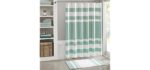 Madison Park Solid - Microfiber Shower Curtain
