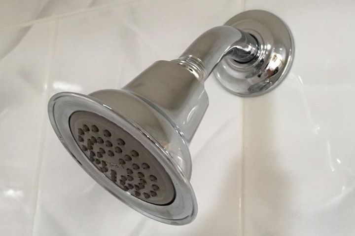 Inspecting the Moen combo shower faucet if it's durable and offers a rust-proof design
