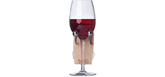 Five O’Clock Premium - Wine Glass Holder for the Shower