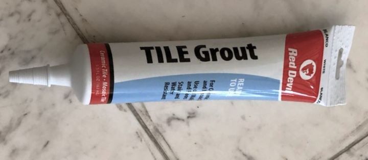  Showing Pre-Mixed Tile Grout Squeeze Tube from the brand Red Devil