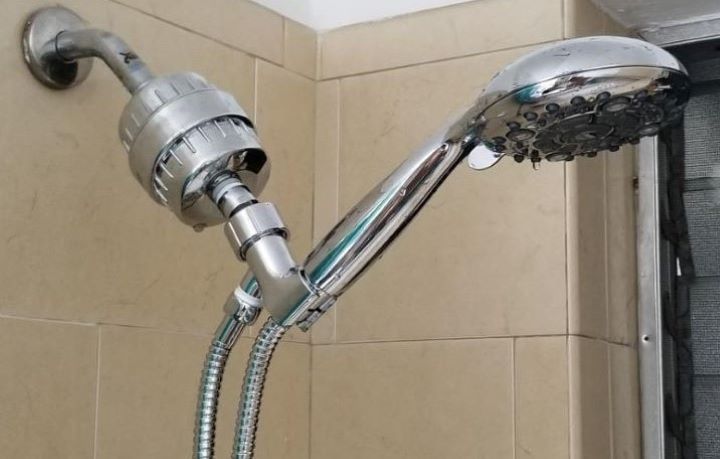 Trying the multi use shower head from Hopopro