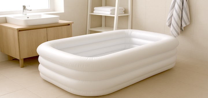 Best Durable Inflatable Bathtubs for Shower Featured Image
