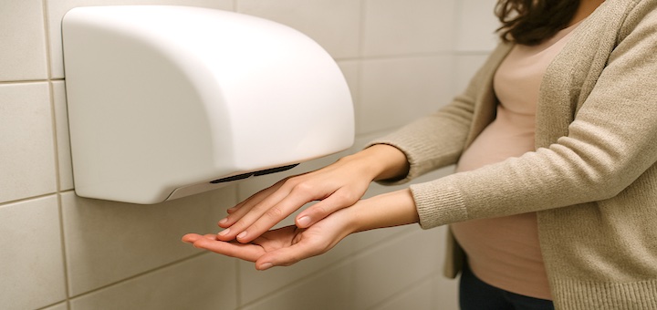 Best Hand Dryers for Bathrooms & Shower Spaces Featured Image